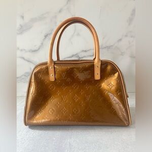 Louis Vuitton Vernis Tompkins Square Satchel – Bronze Patent Leather